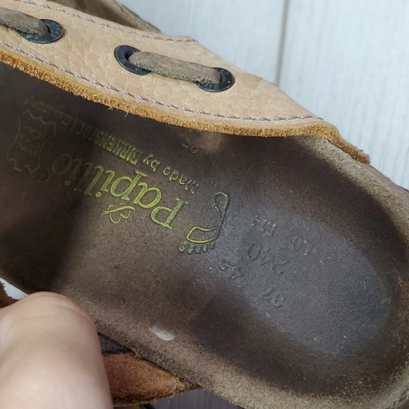 Birkenstock Papillio Womens T strap Leather Sandals Flats shoes sz 37/6 - Picture 7 of 11